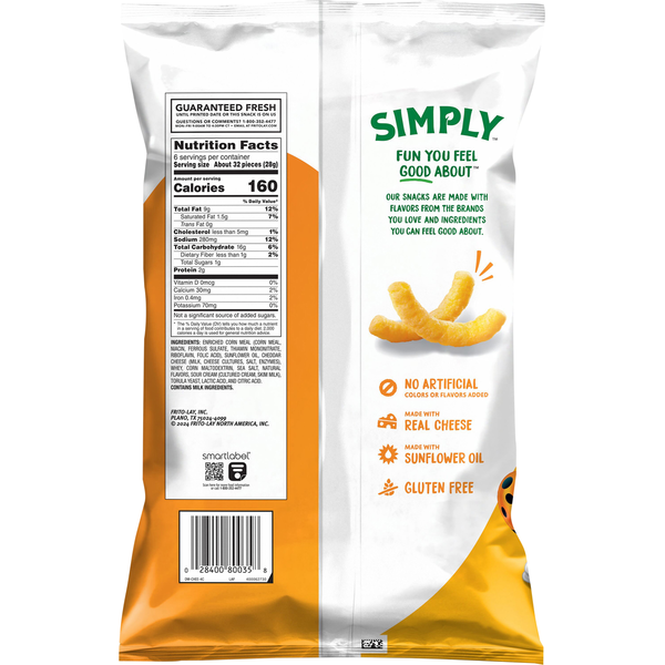 Cheetos Puffs de Cheddar Blanco