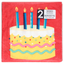 Servilleta de 2 capas y 2 caras Sensations Birthday Bliss