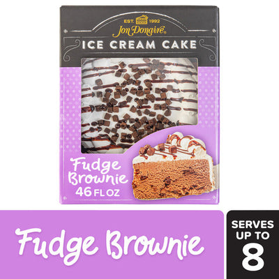 Torta de Helado de Brownie de Fudge JON DONAIRE, para 8 personas