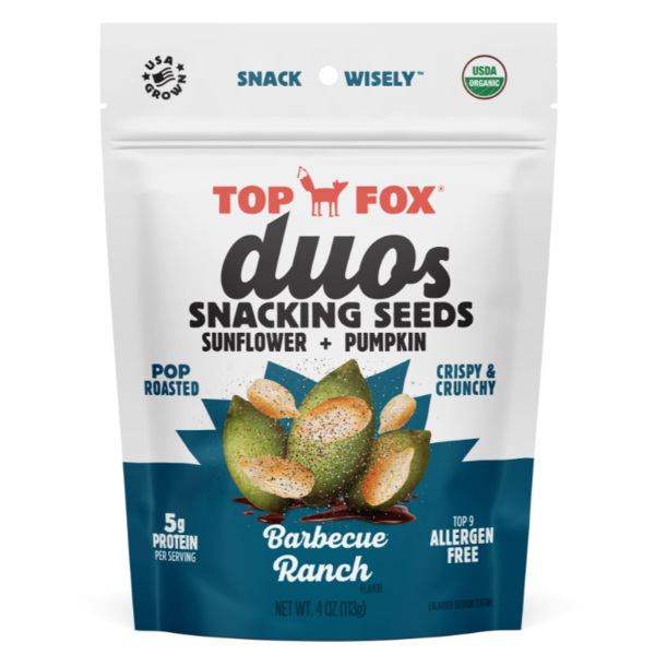 Top Fox Snacks Duos: Barbecue Ranch Sunflower & Pumpkin Seeds