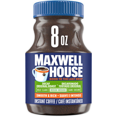 Maxwell House Original Roast Decaffeinated Instant Coffee