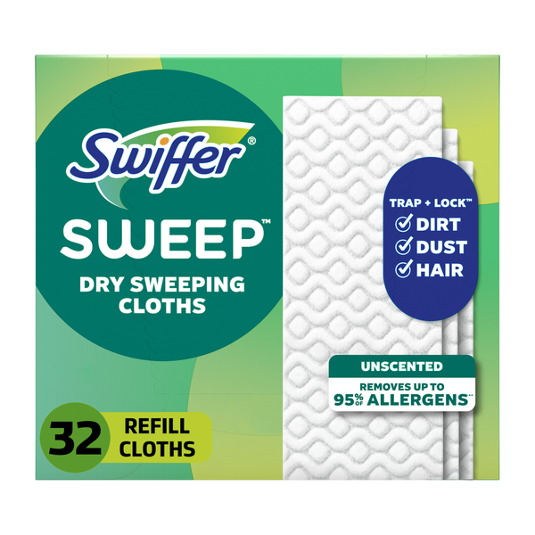 Recargas de almohadillas de barrido seco Swiffer Sweeper