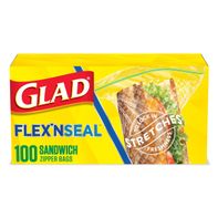 Glad FLEX’N SEAL Food Storage Plastic Bags