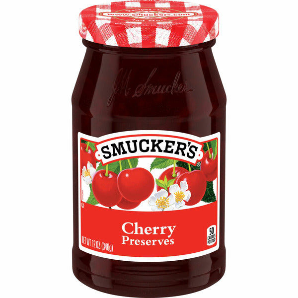 Smucker's Cherry Preserves - Premium Fruit Spread