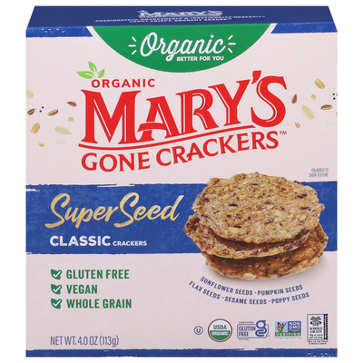 Mary's Gone Crackers Organic Super Seed Classic