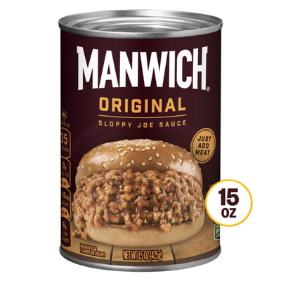 Sauce Manwich Original Sloppy Joe - Délice en conserve