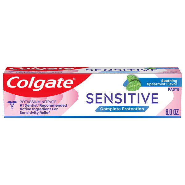 Pasta de dientes Colgate para dientes sensibles - Protección completa, limpieza mentolada