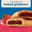 Barres de petit-déjeuner Kellogg’s Nutri-Grain à la fraise - Pack économique, 16 unités