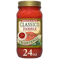 Classico Family Favorites Traditional Smooth Pasta Sauce