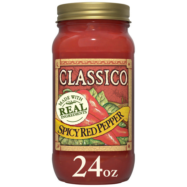Classico Spicy Red Pepper & Tomato Pasta Sauce