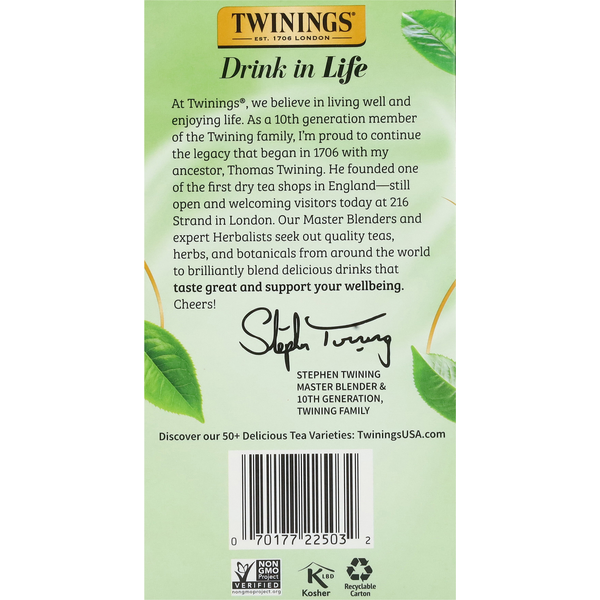Paquete de Valor de Té de Hierbas de Menta Pura Sin Cafeína de Twinings