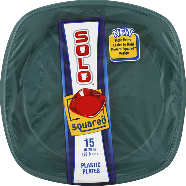 Assiettes en plastique SOLO Premium pour toutes les occasions