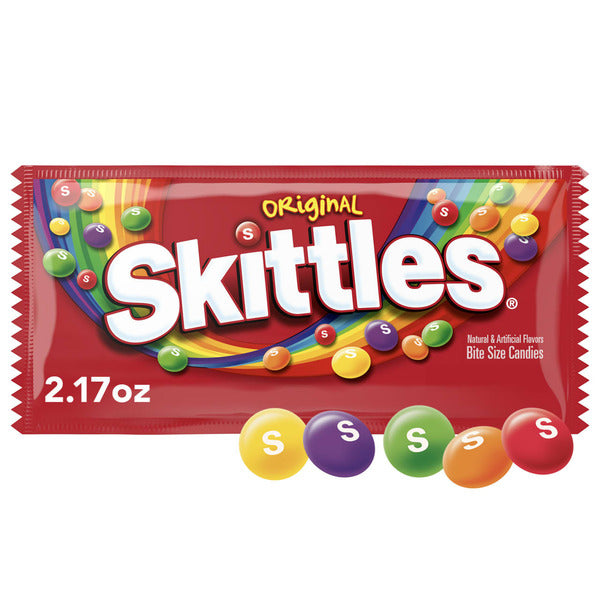 Bonbons Chewy Skittles Original - Paquet de taille normale