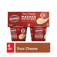 Idahoan® Purée de Pommes de Terre Quatre Fromages en Tasses