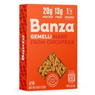 Pasta Gemelli Sin Gluten Banza - Delicia Alta en Proteínas