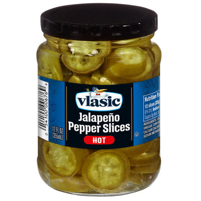 Tranches de poivrons jalapeños épicés Vlasic - Compatible avec le régime cétogène