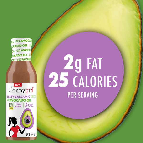 Aderezo y Marinada Balsámica Picante Skinnygirl con Aceite de Aguacate