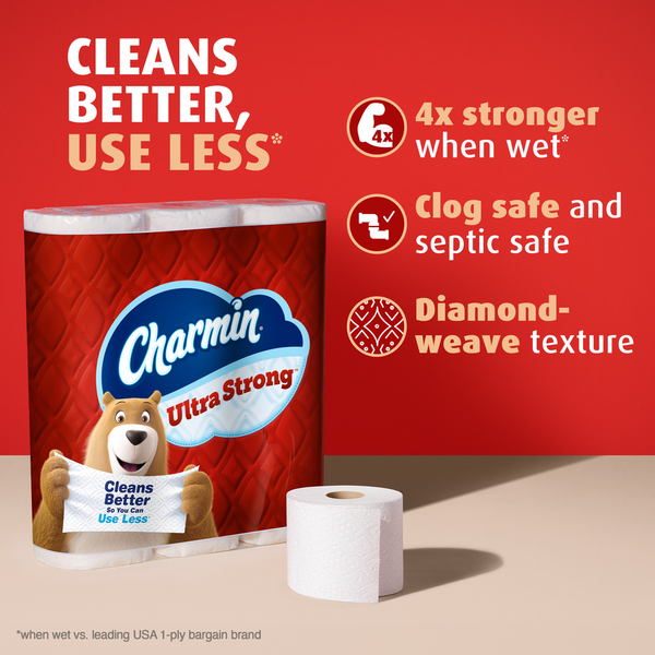 Charmin Ultra Strong Toilet Paper - 32 Mega Rolls