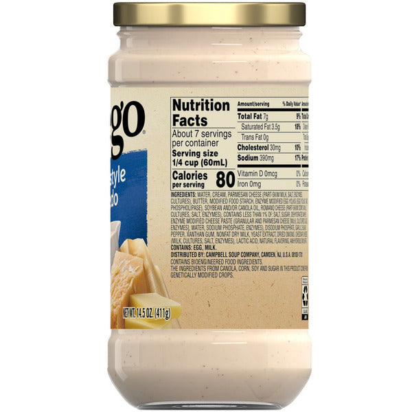 Sauce Alfredo Homestyle Prego