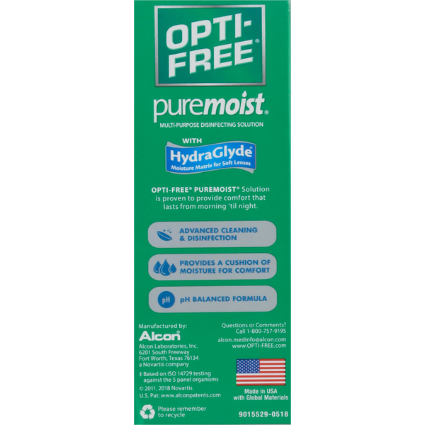 OPTI-FREE Multi-Purpose Disinfecting Solution with HydraGlyde