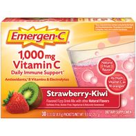Emergen-C Vitamin C Fizzy Drink Mix - Strawberry Kiwi