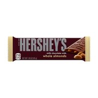 Barra de Chocolate con Almendras Enteras Hershey's, 1.45 oz