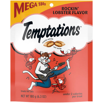 Galletas para Gatos TEMPTATIONS Sabor Langosta Rockin’