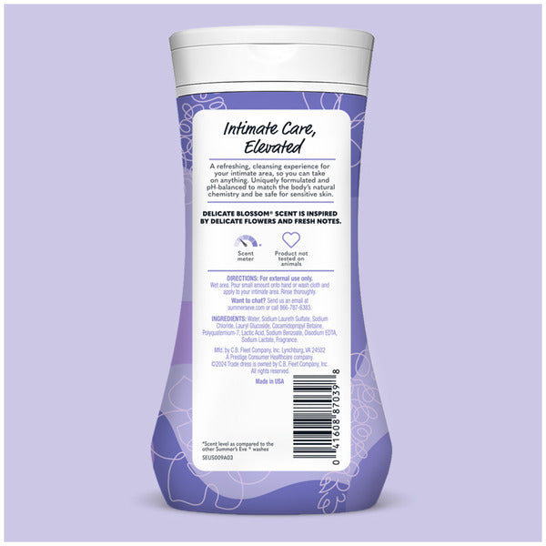 Summer's Eve Feminine Cleansing Wash, Delicate Blossom