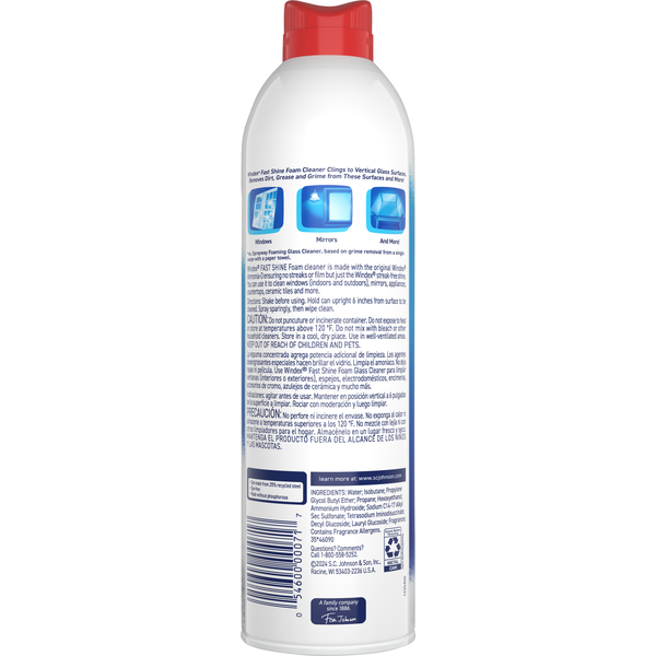 Windex Glass Cleaner - Rainshower Scent