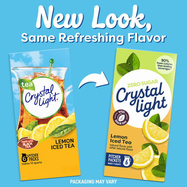 Crystal Light Lemon Iced Tea Powdered Drink Mix