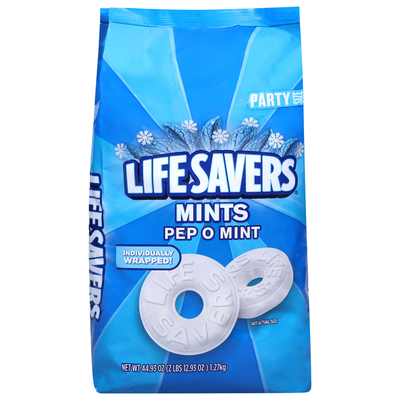 Bonbons Life Savers Pep O Mint Taille Fête