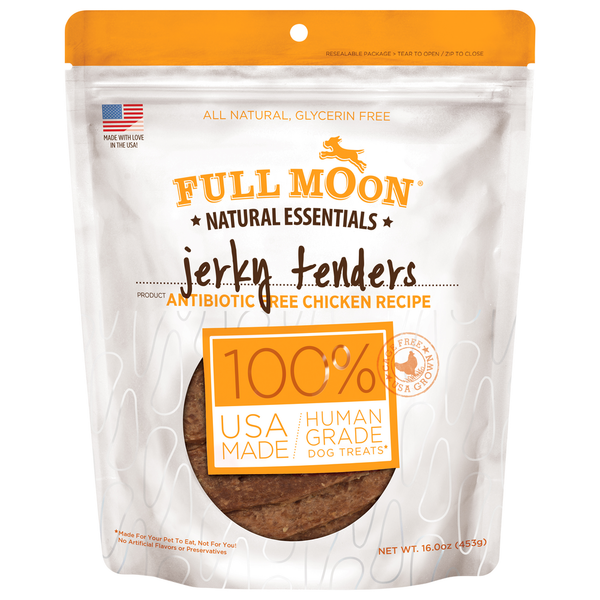 Full Moon Jerky Tenders - Chicken Recipe for Dogs