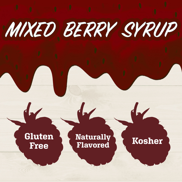 Jarabe de bayas mixtas de Maple Grove Farms