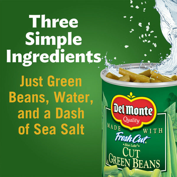 Del Monte Blue Lake Cut Green Beans - Verduras enlatadas