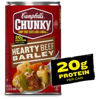 Soupe copieuse de boeuf et d'orge de Campbell's