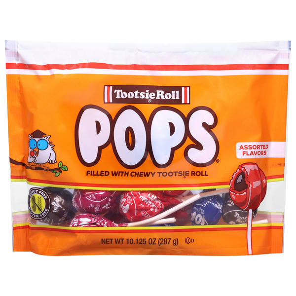 Chupetines de Sabores Variados Tootsie Roll