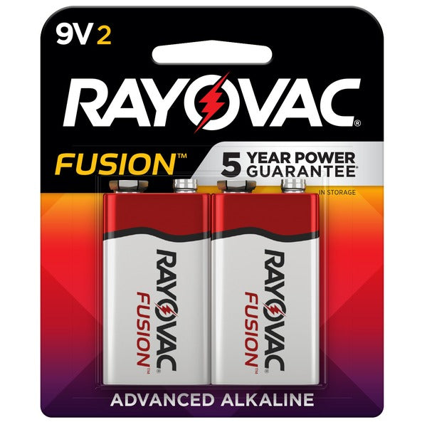 Baterías Alcalinas RAYOVAC de 9V - Solución de Energía Confiable