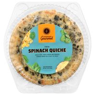 Quiche aux épinards frais Gourmet du quotidien