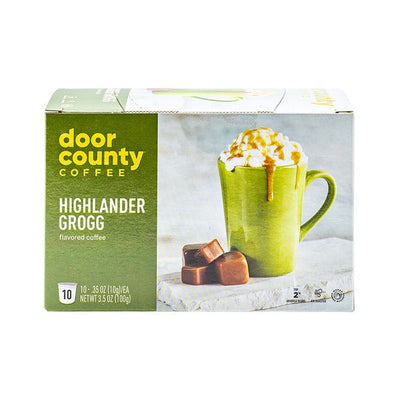 Tasses à café individuelles Highlander Grogg de Door County Coffee