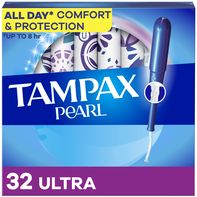 TAMPAX Pearl Tampons con Braid LeakGuard, Ultra