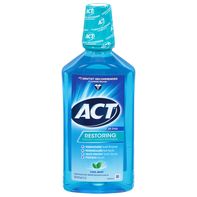 Bain de bouche fluoré ACT Anticavity - Formule restauratrice