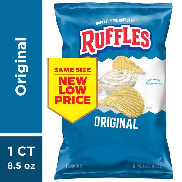 Ruffles Original Potato Chips - Crujido Clásico