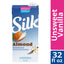 Silk Unsweetened Vanilla Almond Milk - Dairy-Free & Vegan