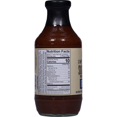 Sauce BBQ Originale Sans Sucre G Hughes