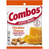 COMBOS Cheddar Cheese Baked Pretzel Snacks