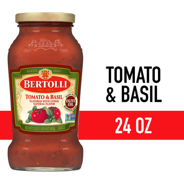 Salsa de Tomate y Albahaca Bertolli