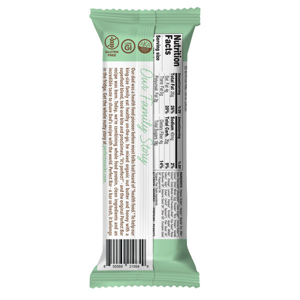 Perfect Bar Chocolate Mint Peanut Butter Protein Bar - Gluten-Free 2 oz