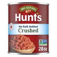 Hunt's 100% Natural Crushed Tomatoes - No Salt Added