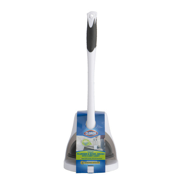 Ensemble de brosse et de déboucheur de toilettes Clorox