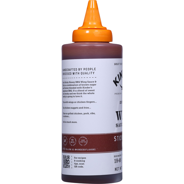 Sauce et trempette BBQ au miel collant de Kinder
